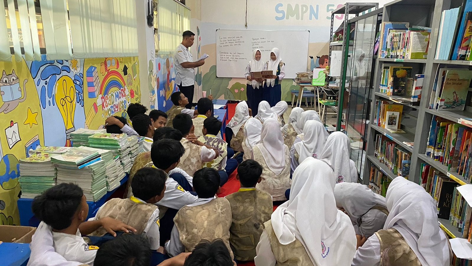 Menumbuhkan Semangat Belajar di Perpustakaan